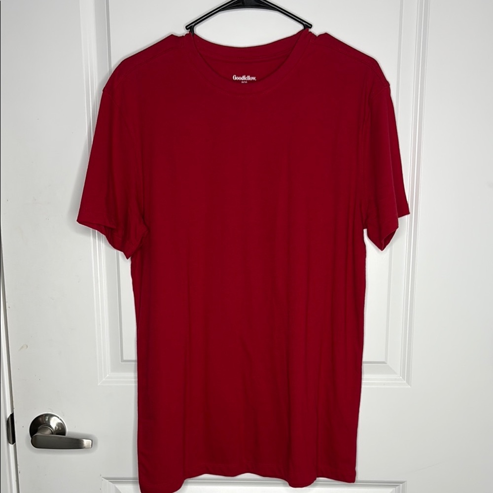 Goodfellow & Co Red Short Sleeve Tee
